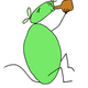 12 Oz. Mouse drinking